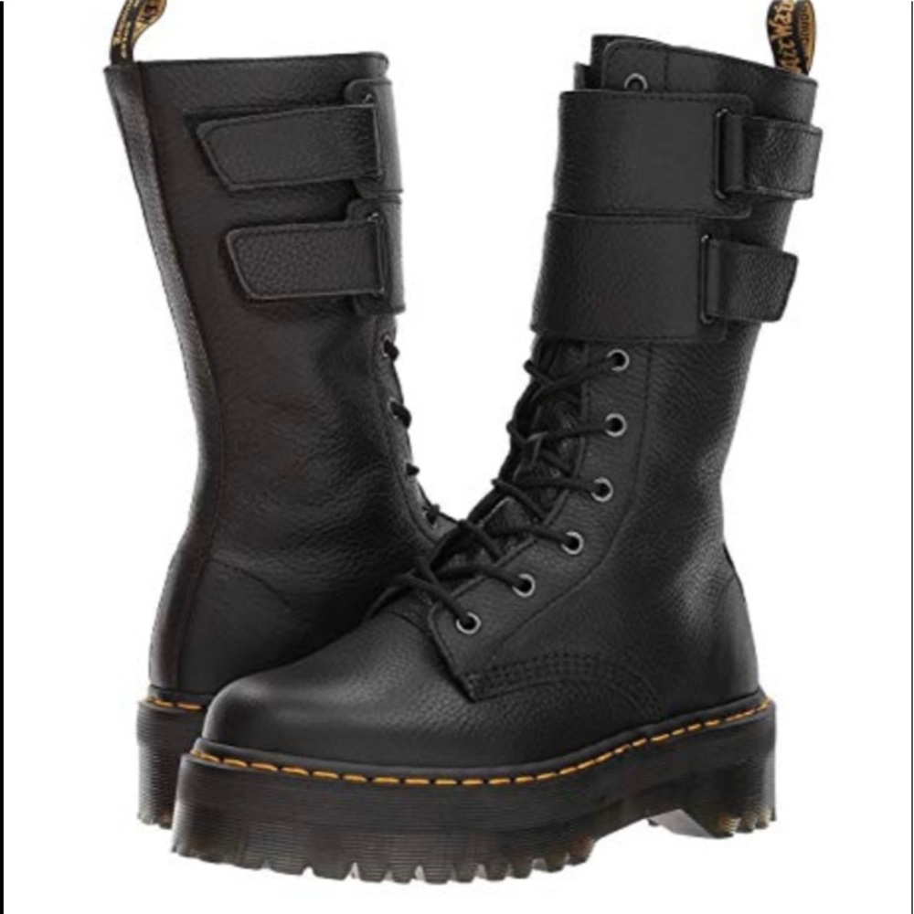 Dr.Marten Jagger platform leather boots (new)